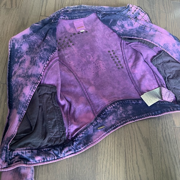 Diesel purple jean jacket - Picture 6 of 7